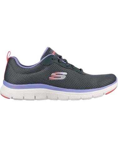 Início-SKECHERS-ZAPATOS-Y-ZAPATILLAS-EN-COLOR-PARA-MUJER-GRIS