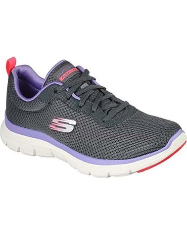 Início-SKECHERS-ZAPATOS-Y-ZAPATILLAS-EN-COLOR-PARA-MUJER-GRIS