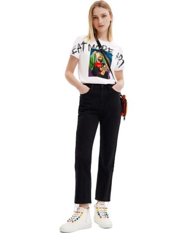 T-shirts-für-damen-DESIGUAL-CAMISETAS-Y-POLOS-EN-COLOR-PARA-MUJER-BLANCO