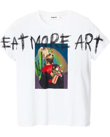 T-shirts-für-damen-DESIGUAL-CAMISETAS-Y-POLOS-EN-COLOR-PARA-MUJER-BLANCO