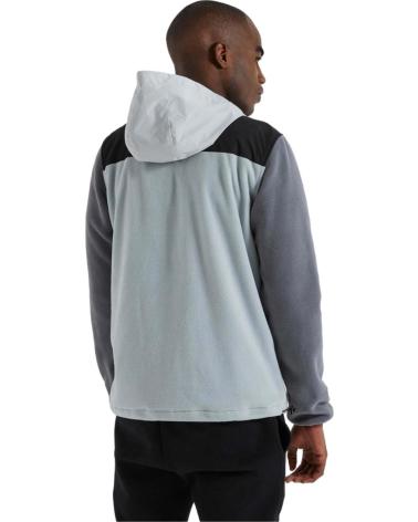 ELLESSE FLEECE HOODIE MIT FARBBLÖCKEN FÜR HERREN NEGRO