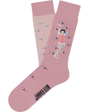 JIMMY LION CALCETINES EN COLOR PARA HOMBRE ROSA