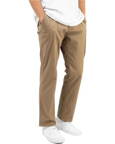 PANTALON CHINO LONG BEIGE - REELL BEIGE