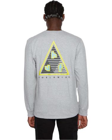 HUF CAMISETAS Y POLOS EN COLOR PARA HOMBRE GRIS