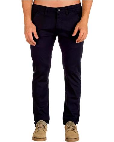 REELL PANTALONES LARGOS EN COLOR PARA HOMBRE AZUL