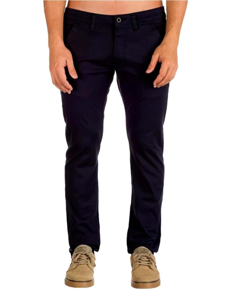 REELL PANTALONES LARGOS EN COLOR PARA HOMBRE AZUL