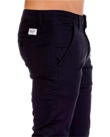 REELL PANTALONES LARGOS EN COLOR PARA HOMBRE AZUL