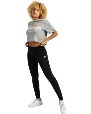 ELLESSE BLACK SPORTS LEGGINGS WITH SIDE LOGO NEGRO