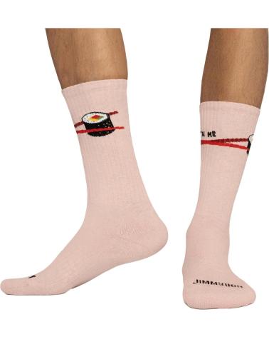 JIMMY LION CALCETINES EN COLOR PARA HOMBRE ROSA