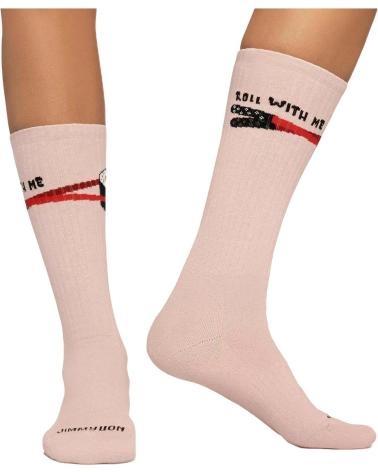 JIMMY LION CALCETINES EN COLOR PARA HOMBRE ROSA