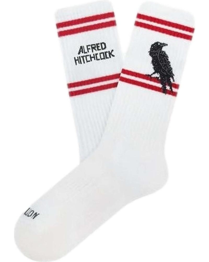 JIMMY LION CALCETINES EN COLOR PARA HOMBRE BLANCO