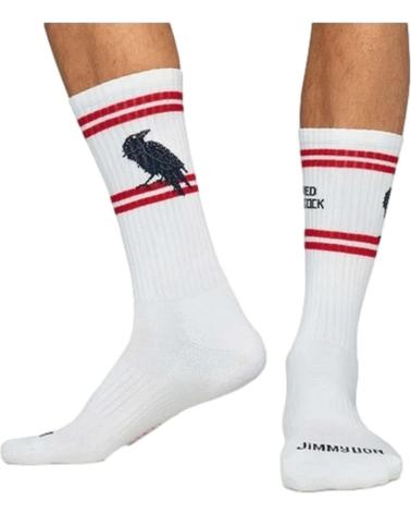 JIMMY LION CALCETINES EN COLOR PARA HOMBRE BLANCO
