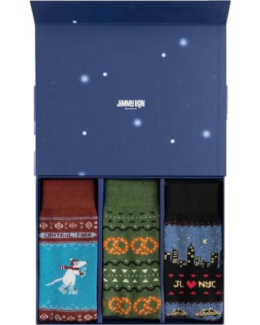 JIMMY LION CALCETINES EN COLOR PARA HOMBRE MULTICOLOR