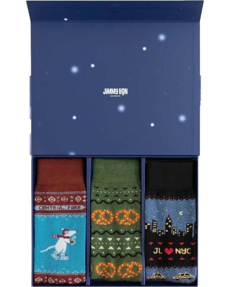 CALZINI JIMMY LION MULTICOLORE - SET REGALO MULTICOLOR