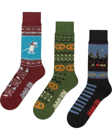 CALZINI JIMMY LION MULTICOLORE - SET REGALO MULTICOLOR