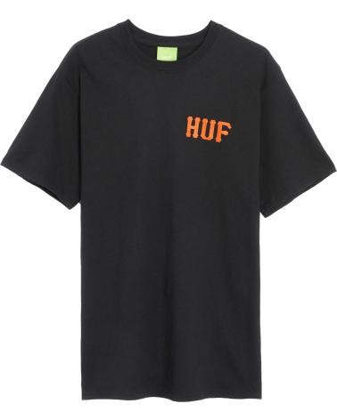 HUF CAMISETAS Y POLOS EN COLOR PARA HOMBRE NEGRO