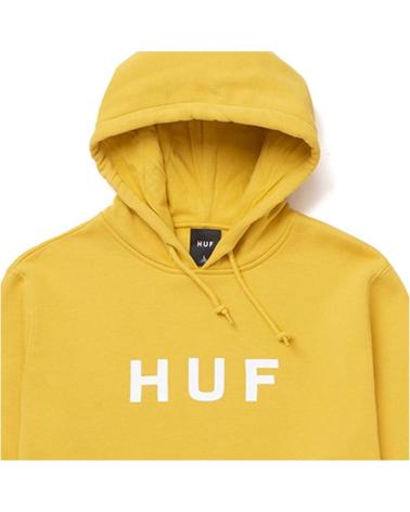 HUF SUDADERAS EN COLOR PARA HOMBRE AMARILLO