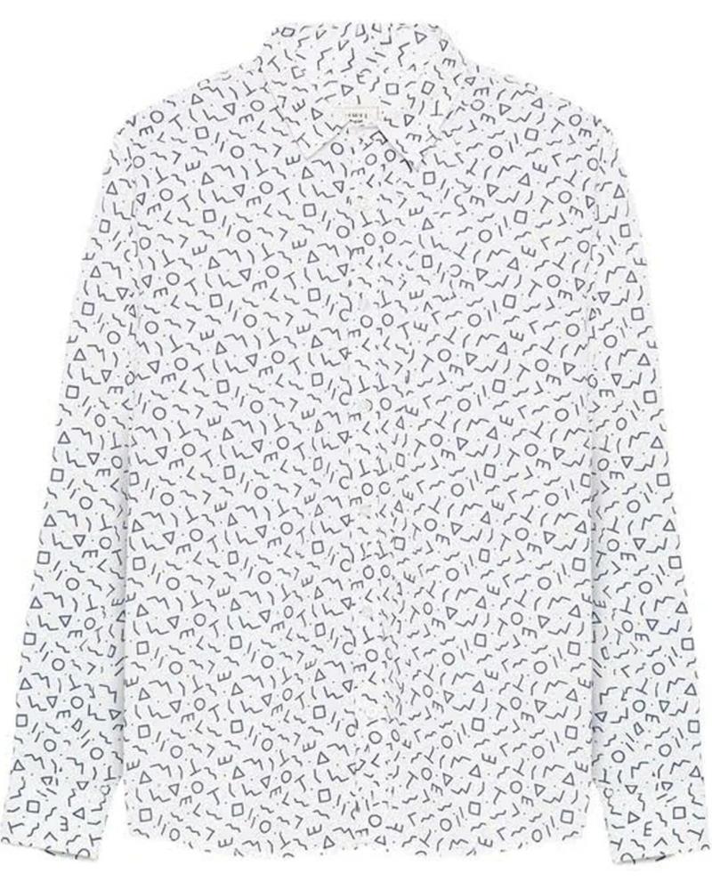 TIWEL CAMISAS EN COLOR PARA HOMBRE BLANCO