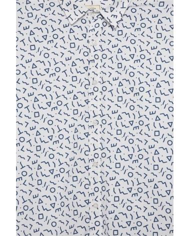 TIWEL CAMISAS EN COLOR PARA HOMBRE BLANCO
