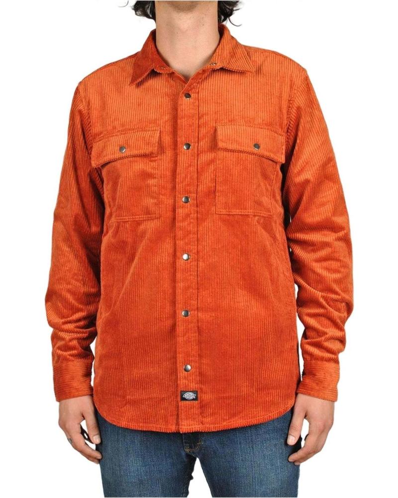 Accueil-DICKIES-CAMISAS-EN-COLOR-PARA-HOMBRE-NARANJA