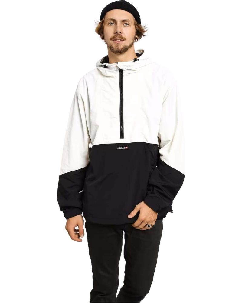 ELEMENT CHAQUETAS Y ABRIGOS EN COLOR PARA HOMBRE BLANCO