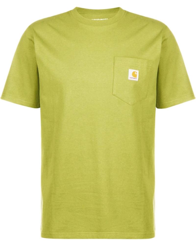 T-SHIRT DE MANGA CURTA CARHARTT VERDE VERDE