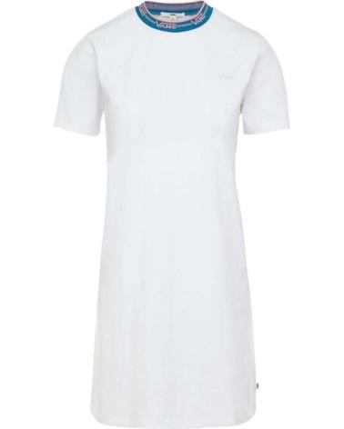 Início-VANS-OFF-THE-WALL-VESTIDOS-Y-FALDAS-VANS-EN-COLOR-PARA-MUJER-BLANCO