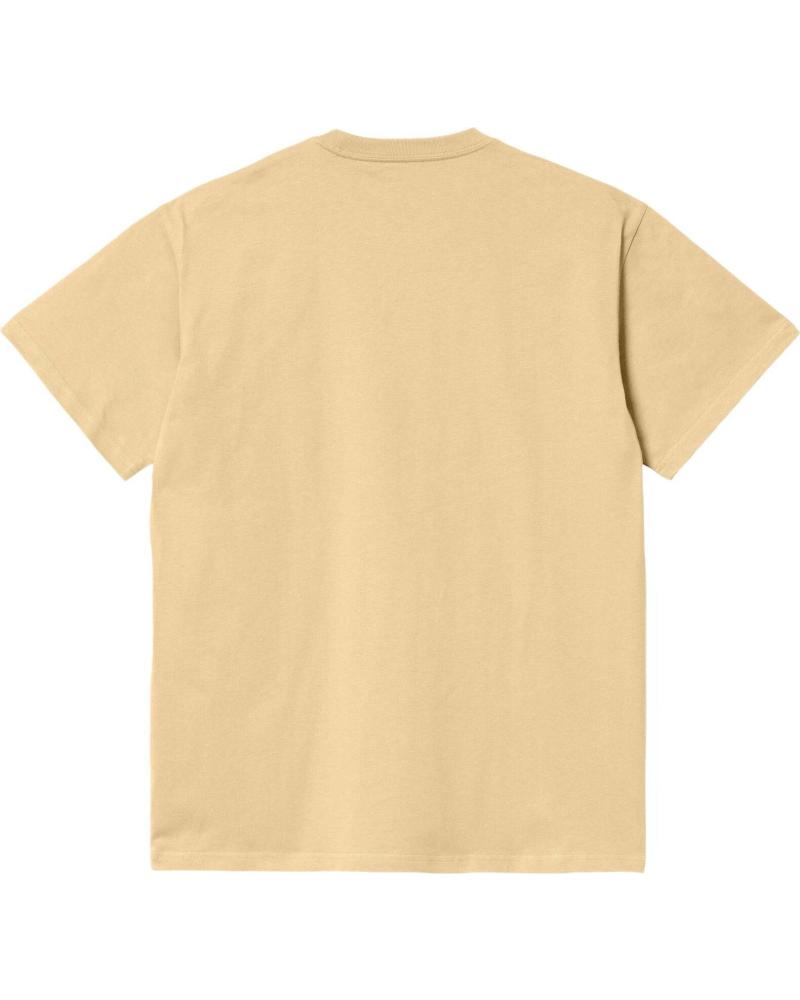 T-SHIRT CLÁSSICA CARHARTT AMARELA PARA HOMEM AMARILLO
