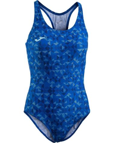 MAILLOT DE BAIN SPORTIF JOMA POUR FILLE IMPRIMÉ BLEU AZUL