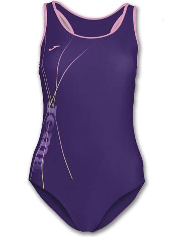 MAILLOT DE BAIN SPORTIF JOMA POUR FILLE VIOLET AVEC DESIGN LATÉRAL MORADO
