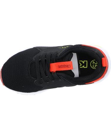 Scarpe sport per Bambina e Bambino KAPPA 33157XW SAN PUERTO A2L INF BB BLACK-ORANGE DK-GREEN LIME