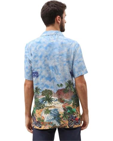 CAMISA DICKIES ESTAMPADO MOTOCICLETAS MULTICOR MULTICOLOR