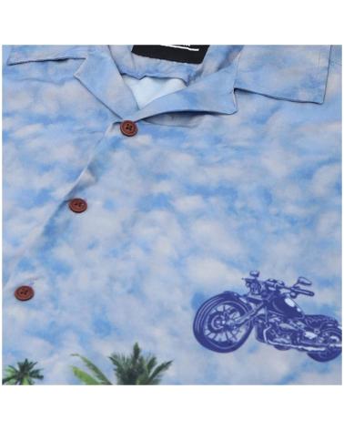 CAMISA DICKIES ESTAMPADO MOTOCICLETAS MULTICOR MULTICOLOR