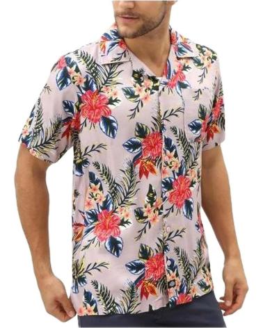 CAMISA HAVAIANA DICKIES ESTAMPADO FLORAL PARA HOMEM ROSA