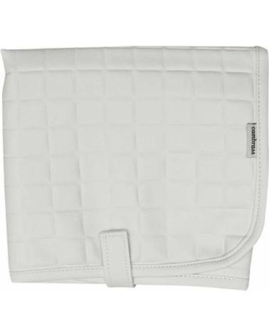 FALTBARE WICKELUNTERLAGE FÜR UNTERWEGS CAMBRASS FÜR BABYS - BEIGE BEIGE