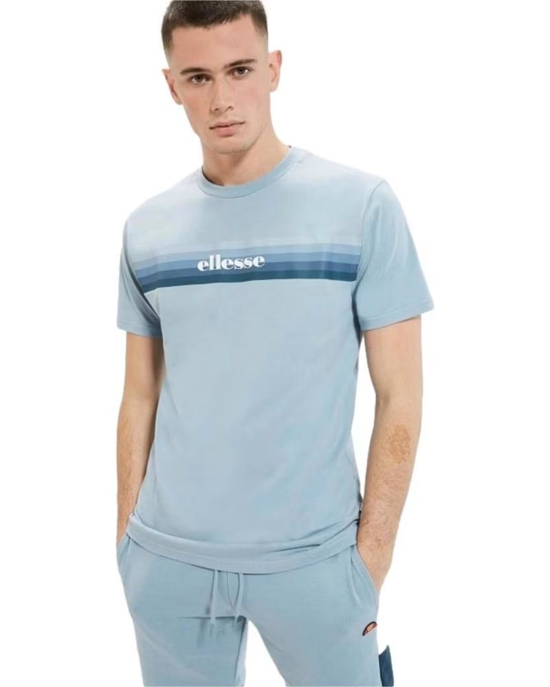 ELLESSE KURZARM-T-SHIRT SHR17446-BLUE FÜR HERREN BLAU AZUL