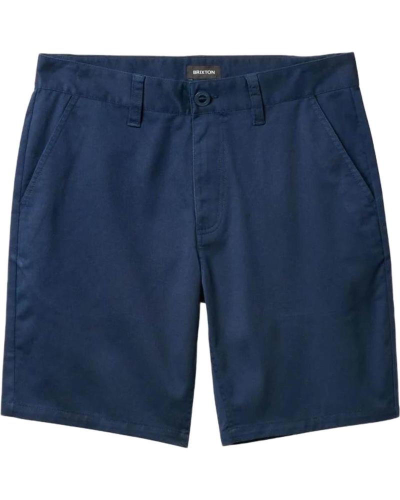 BRIXTON PANTALONES CORTOS EN COLOR PARA HOMBRE AZUL
