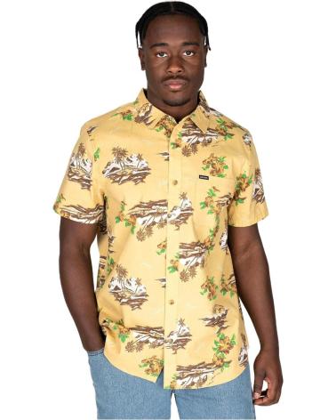 BRIXTON CAMISAS EN COLOR PARA HOMBRE AMARILLO