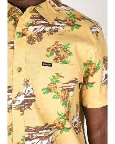 BRIXTON CAMISAS EN COLOR PARA HOMBRE AMARILLO