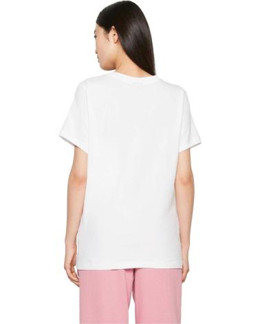 ELLESSE WHITE T-SHIRT WITH ARCHED LOGO PRINT FOR WOMEN BLANCO