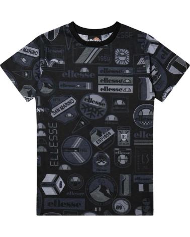 Short-sleeved-t-shirts-for-boys-ELLESSE-CAMISETAS-Y-POLOS-EN-COLOR-PARA-NINOS-NEGRO