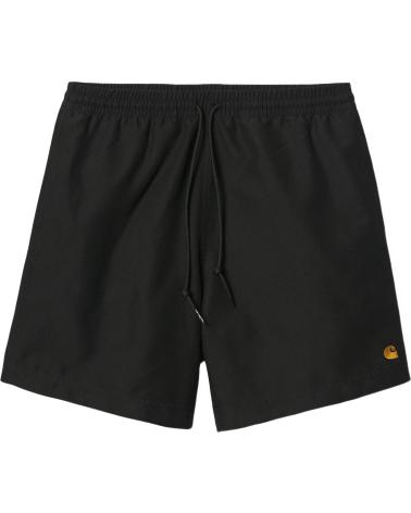 CARHARTT WIP PANTALONCINO DA BAGNO NERO NEGRO