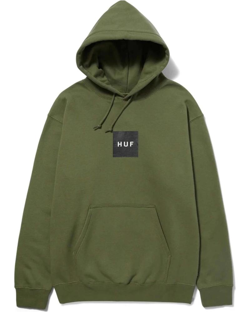 HUF SUDADERAS EN COLOR PARA HOMBRE VERDE
