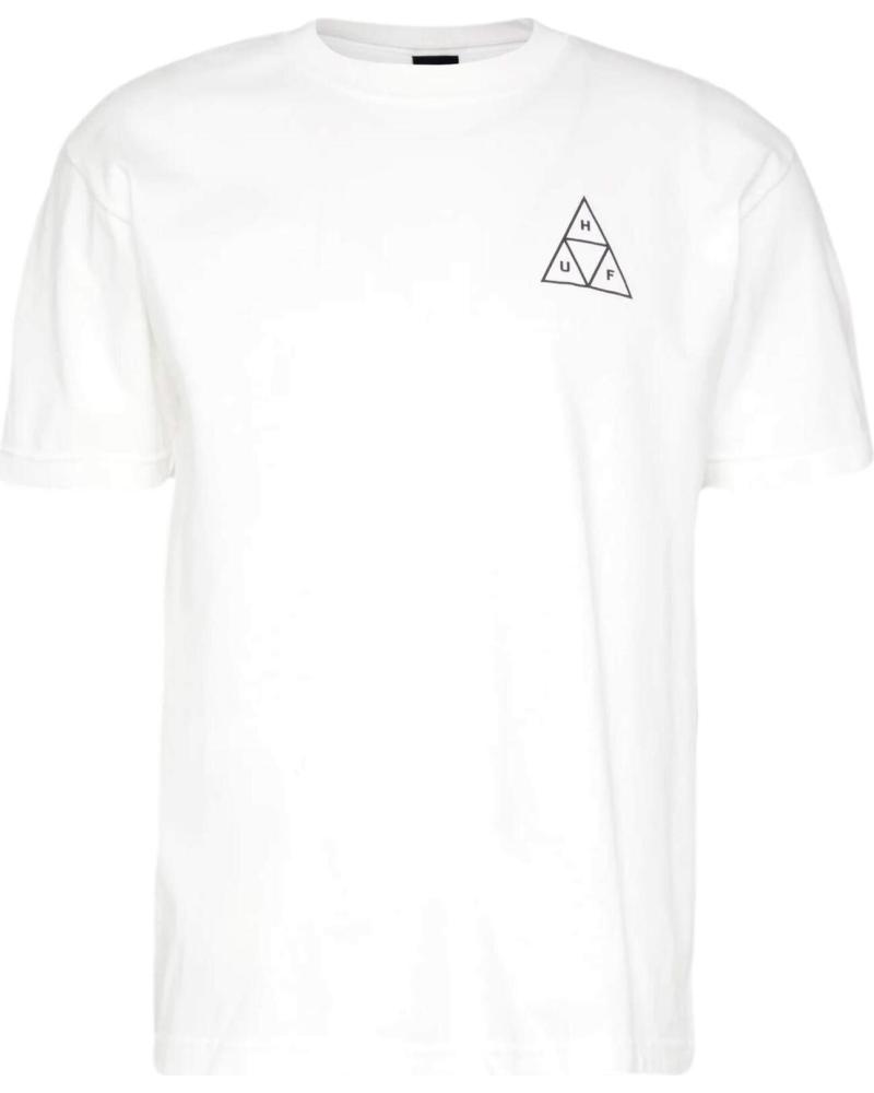 Accueil-HUF-CAMISETAS-Y-POLOS-EN-COLOR-PARA-HOMBRE-BLANCO