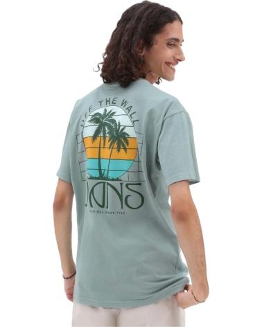 T-SHIRT VANS OFF THE WALL VERT IMPRIMÉ DOS VERDE