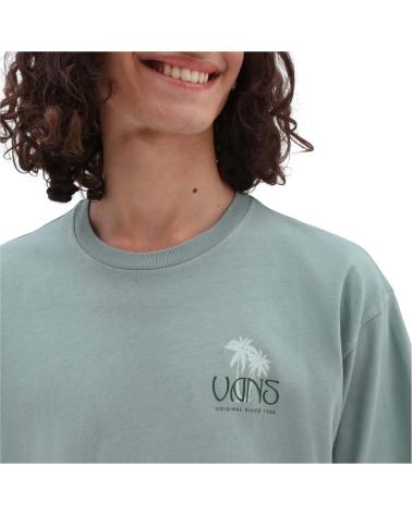 T-SHIRT VANS OFF THE WALL VERT IMPRIMÉ DOS VERDE
