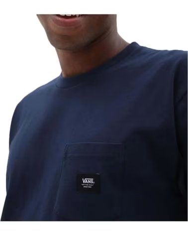 VANS OFF THE WALL CAMISETAS Y POLOS VANS EN COLOR PARA HOMBRE AZUL