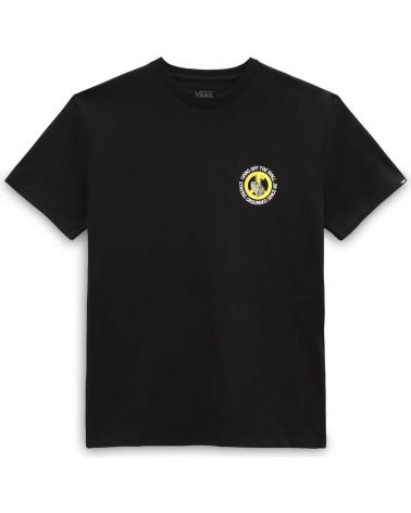 T-SHIRT NOIR VANS OFF THE WALL AVEC IMPRIMÉ AU DOS NEGRO