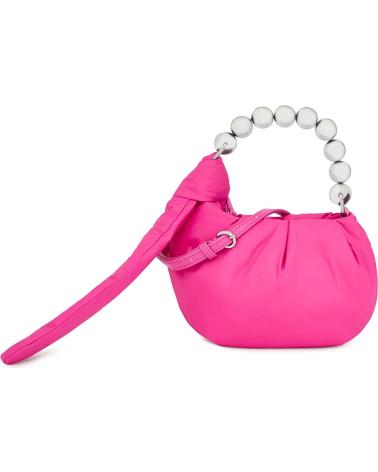 ROSA TOUS HANDTASCHE MIT PERLENHENKEL ROSA