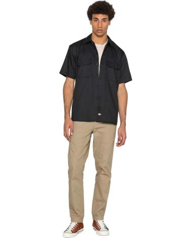 Accueil-DICKIES-CAMISAS-EN-COLOR-PARA-HOMBRE-NEGRO